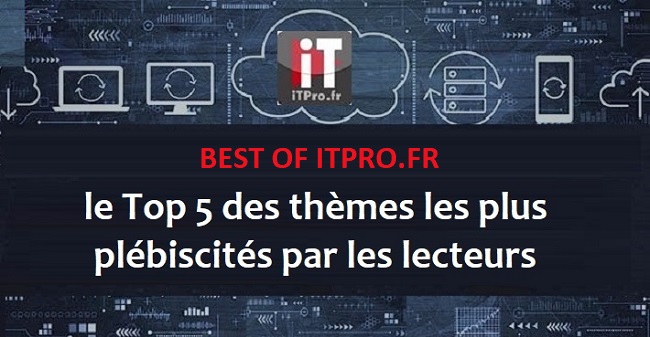 #TransfoNum : Top 5 des thèmes les plus plébiscités par les IT Pros